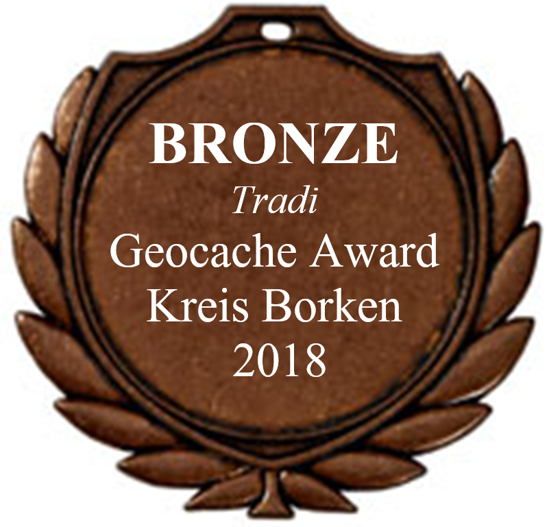 BRONZE (Tradi) - Geocaching Award Kreis Borken 2018 BRONZE (Tradi) - Geocaching Award Kreis Borken 2018