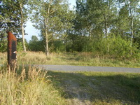 Rieselsäule nach Tor Nummer 6