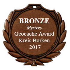 BRONZE (Mystery) - Geocaching Award Kreis Borken 2017 BRONZE (Mystery) - Geocaching Award Kreis Borken 2017
