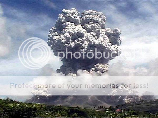 Eruption of Soufrière Hills
