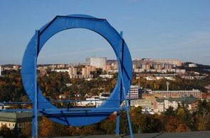 Ze střechy Obchodního domu