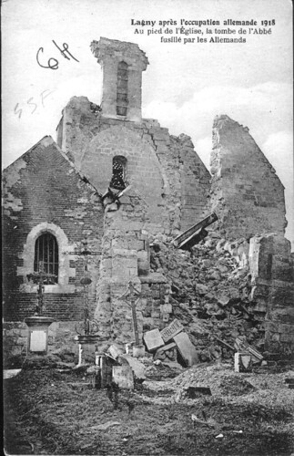 Eglise détruite en 1917