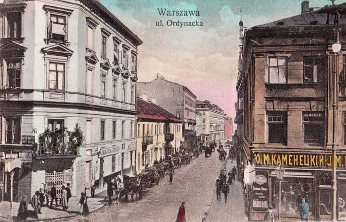 Ordynacka przed wojną / Ordynacka street before the war