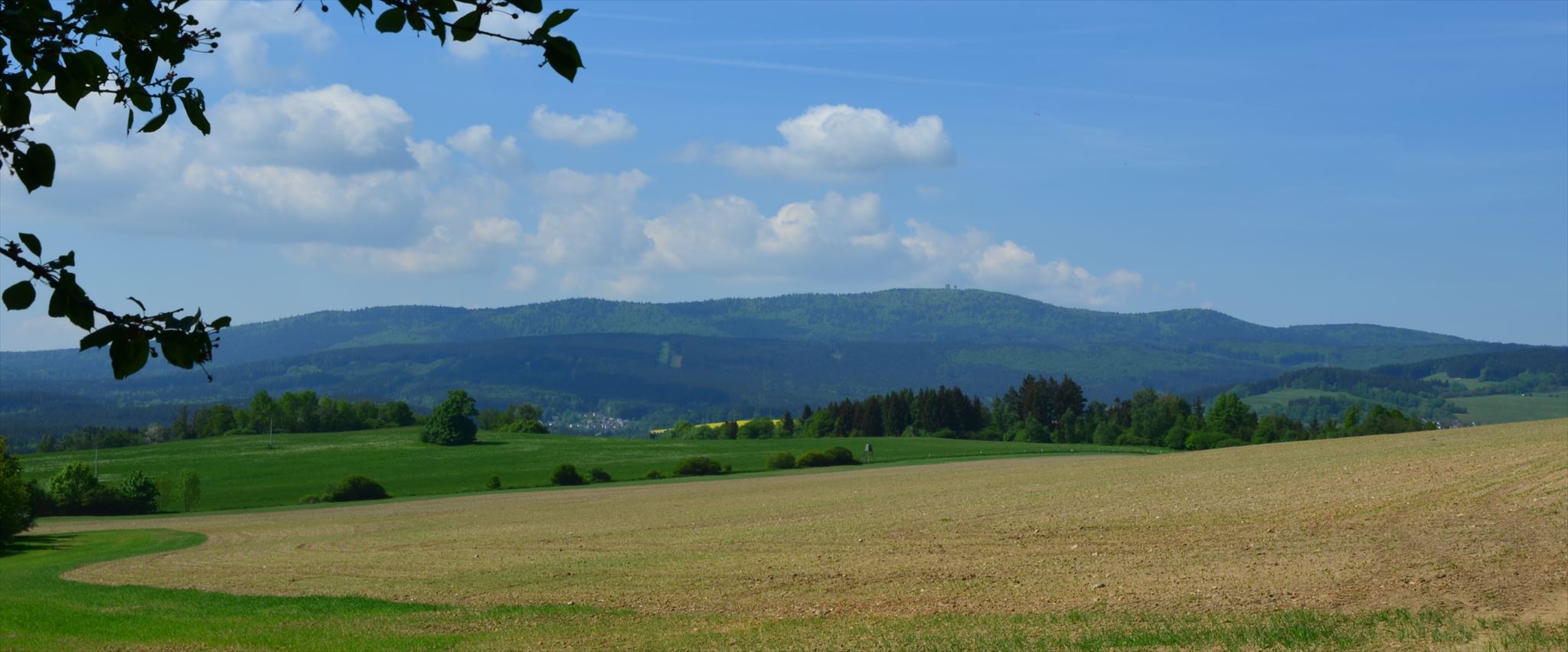 Čerchov od severovýchodu