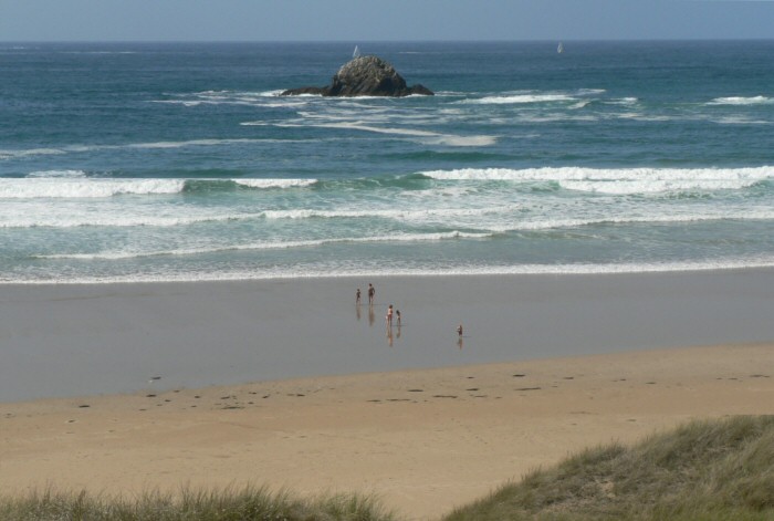 La plage de La Palue à Crozon La plage de La Palue à Crozon