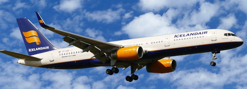 Iceland Air, Boeing, 757-256, Landung, Zürich, Kloten