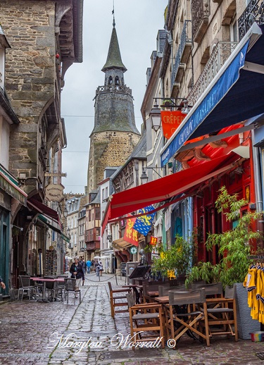 Bretagne : Dinan, la Tour de l’Horloge