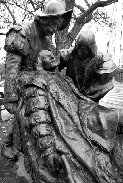 Capitán Íñigo López de Loyola herido en Pamplona