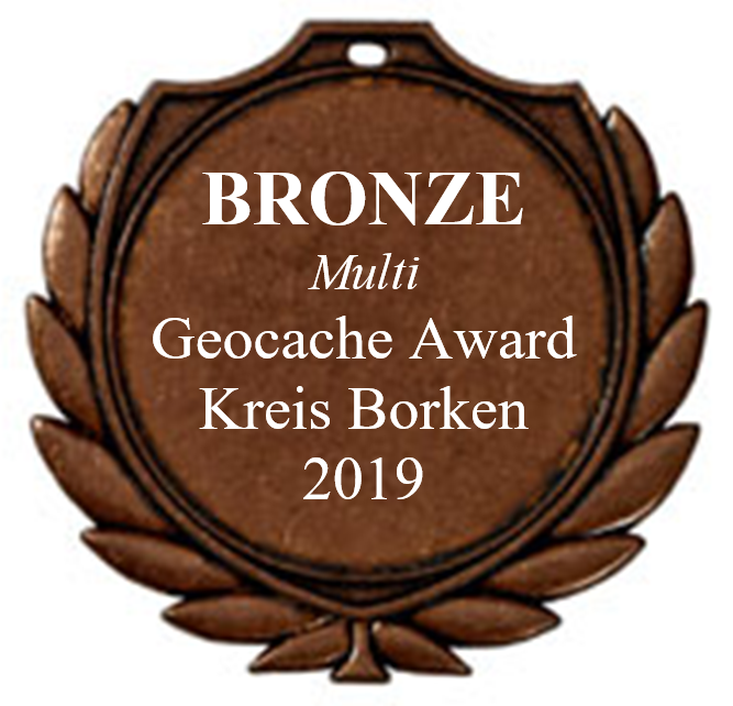 BRONZE (Multi) - Geocaching Award Kreis Borken 2019