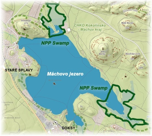 Swamp - mapa