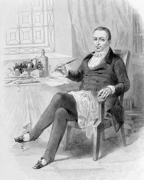 Používání příborů propagoval v 19. století francouzský soudce Jean Anthelme Brillat-Savarin považovaný za zakladatele moderní kuchyně. Používání příborů propagoval v 19. století francouzský soudce Jean Anthelme Brillat-Savarin považovaný za zakladatele moderní kuchyně.