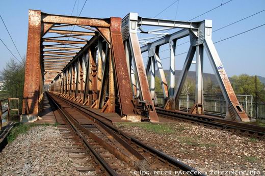 Železnicný most v Trencíne
