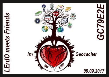Im ❤ Geocacher - LErdO meets Friends - GC79E2E