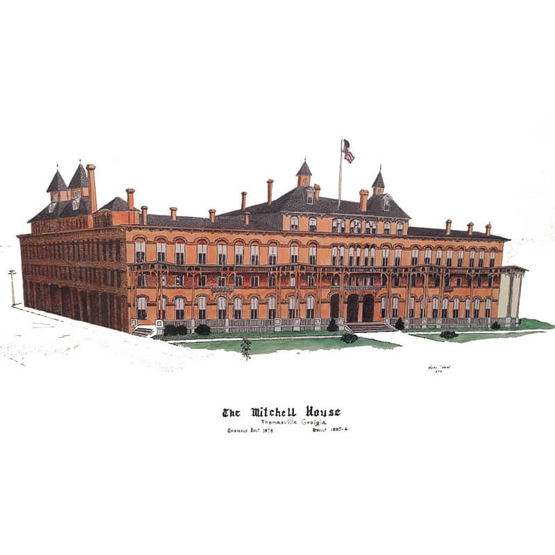 GC84CDB Thomasville History Series The Mitchell House (Traditional