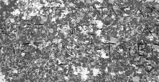 Noto Antica, scritta in lettere greche del ginnasio