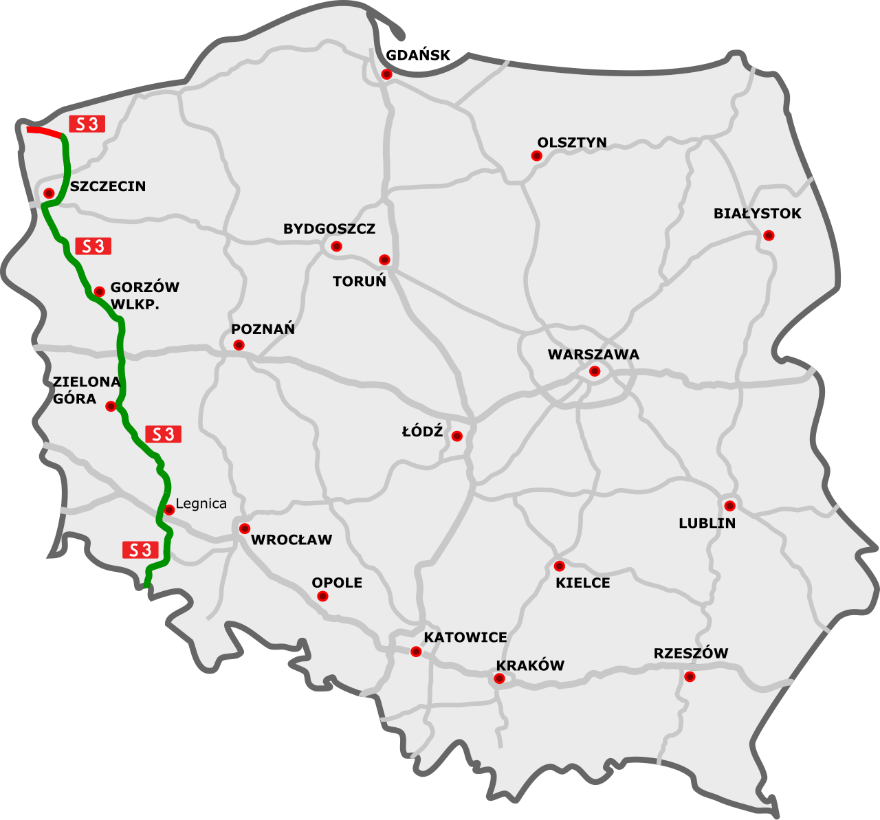 Mapa S3
