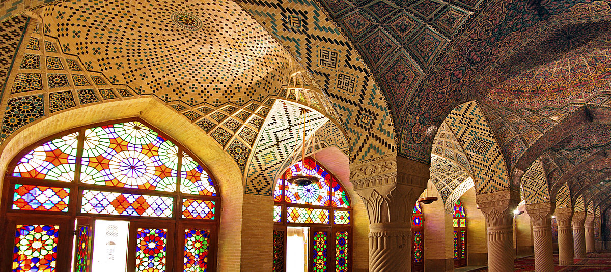Inside Nasir al-Molk Mosque