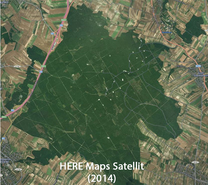 Here Maps Satellit 2014