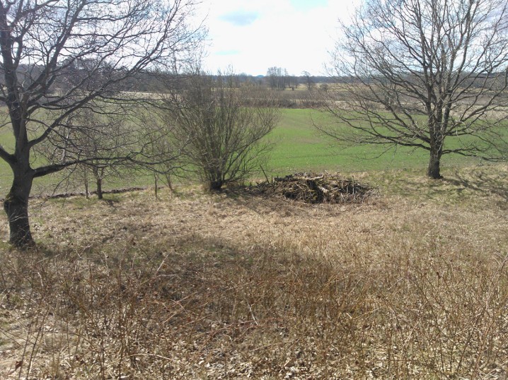 Udsigten over Cachen, og banestien