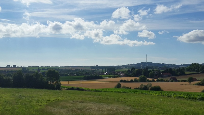 Vue sur Saint-Jans-Cappel et le Mont des Cats