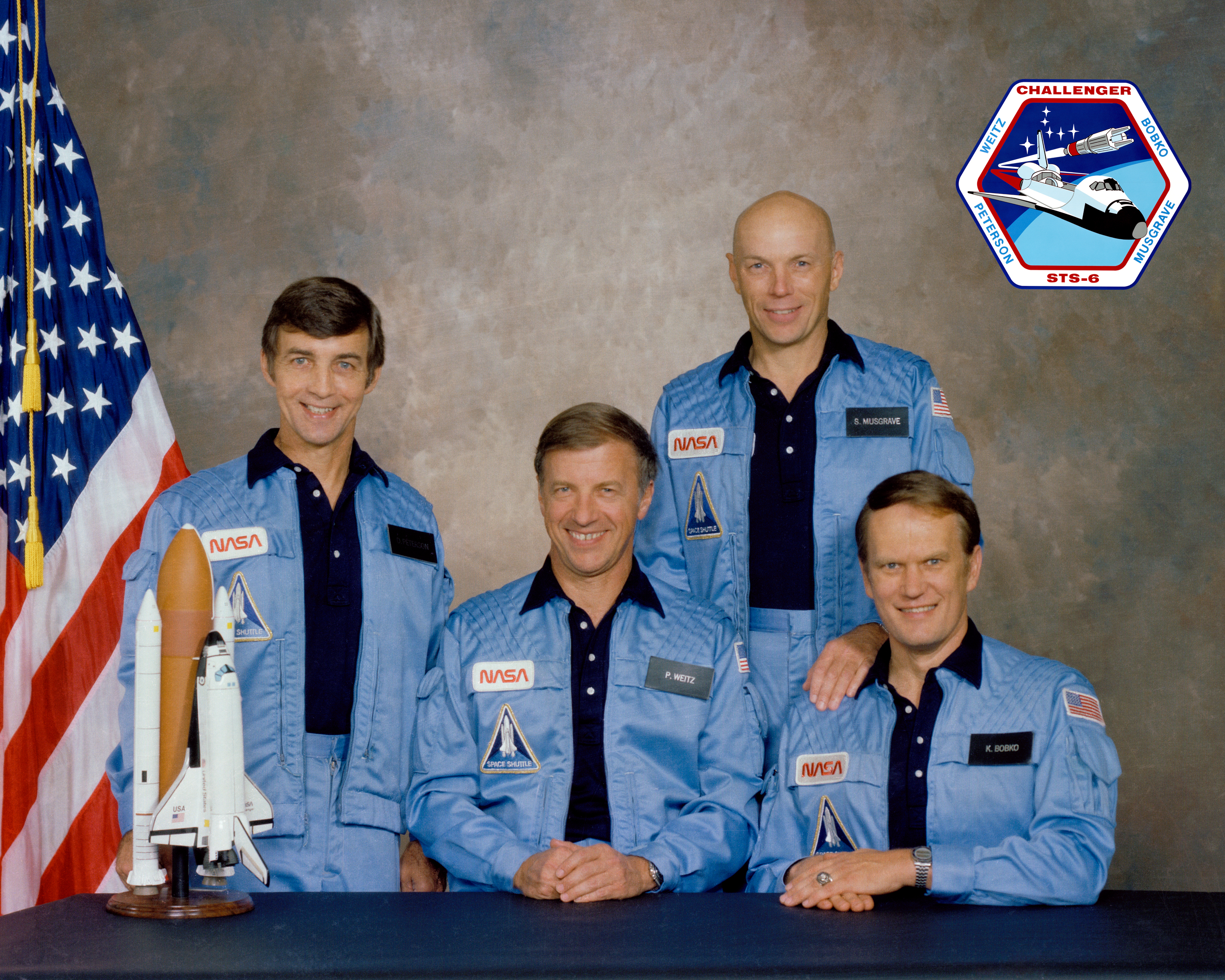 STS-6 Crew