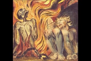 William Blake, Book of Urizen, planche 12