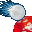 Weltuntergang Geocoin Icon 32 Pixel
