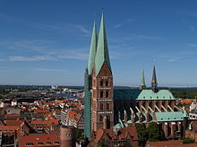 Germany Luebeck overview north.jpg