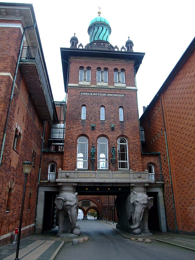 Elefanten Tor Carlsberg Brauerei Kopenhagen Quelle:wikipedia