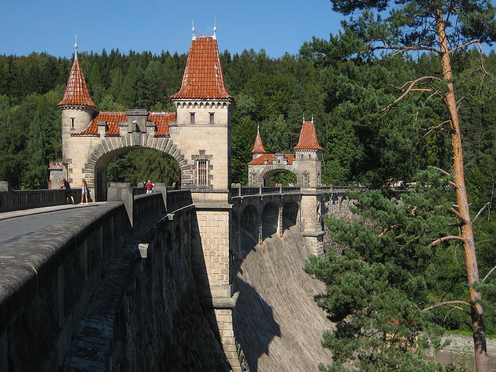 Pohled na hráz