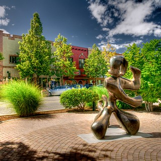 The Dancing Pedestrians, Kelowna BC, Canada