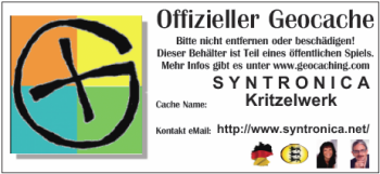 Kritzelwerk – Kreativer GeoCache ::: © 2012 Glühwürmchen und Herzbeben & Syntronica.net