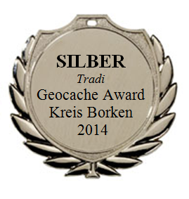 SILBER (Tradi) - Geocaching Award Kreis Borken 2014