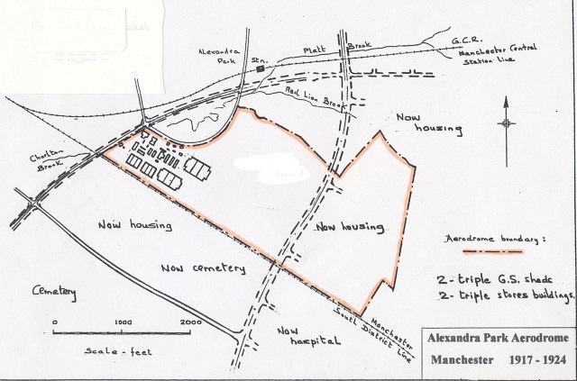 Map of the Aerodrome, from Wikipedia