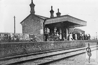 West Bay station c1910