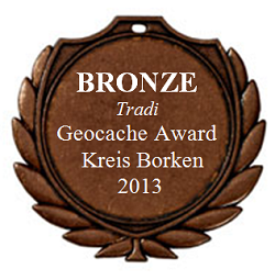 BRONZE (Tradi) - Geocaching Award Kreis Borken 2013