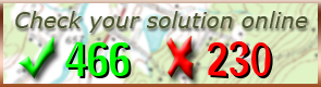 Zkontrolujte Vaše řešení
