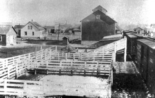 image courtesy RRHX, Alan Loftis collection http://www.trainweb.org/annarbor/AARRHistory/Toledo_Saginaw_Muskegon/TSM_Depots.htm