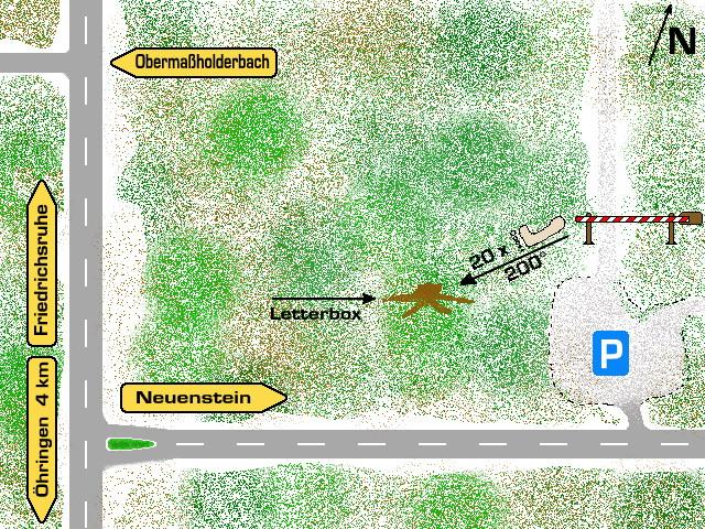 Letterbox Schatzkarte