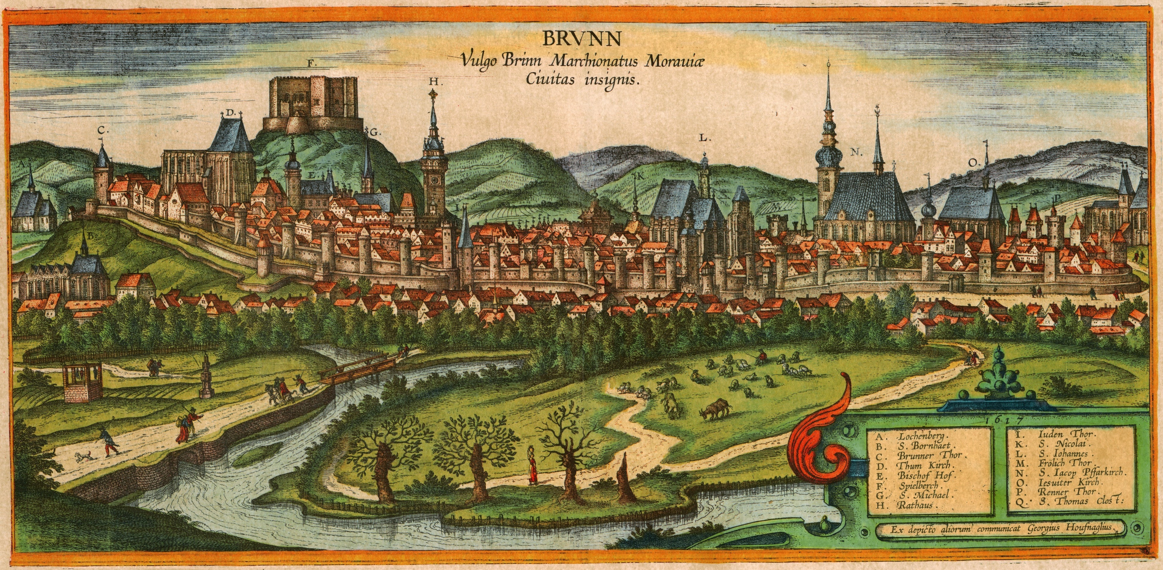 Svitava a Brno, 1617