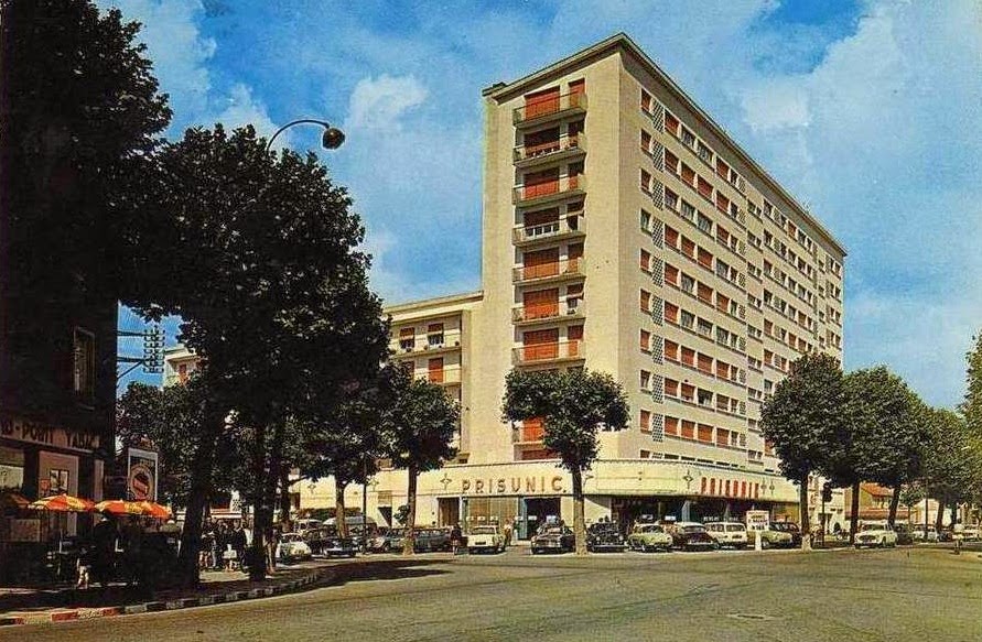 Nantes Carrefour du rond-point de Vannes 1978