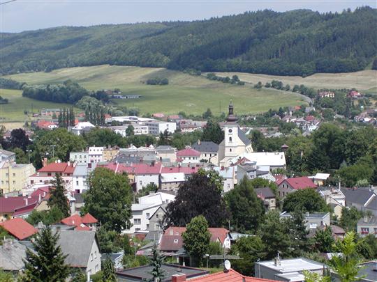 14 Pohled na Odry z Veselského chodníku