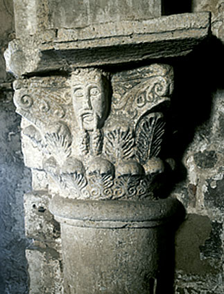 chapiteau de l’abside