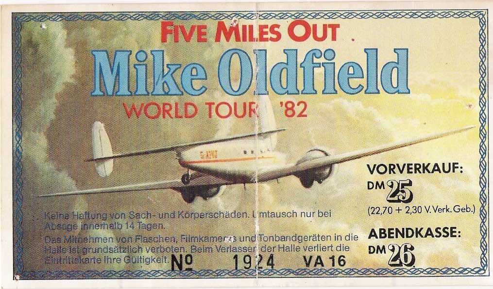 Mike Oldfield - Five Miles out