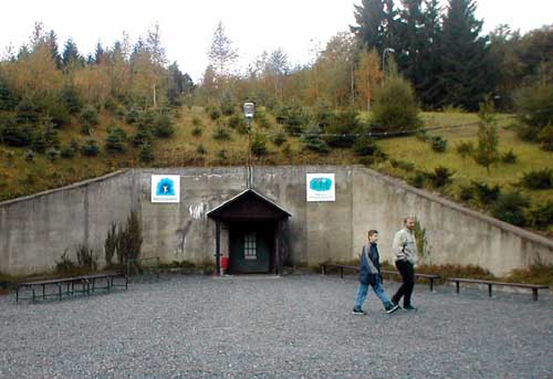 Jeskyně se speleoterapií blízko kostela Maria Hilf