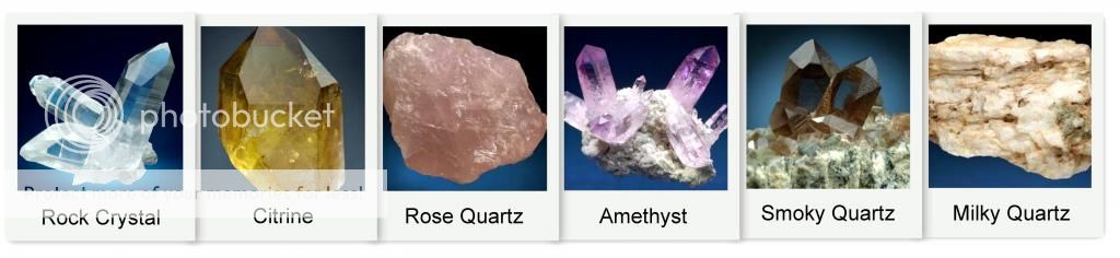 Examples of microcrystalline quartz