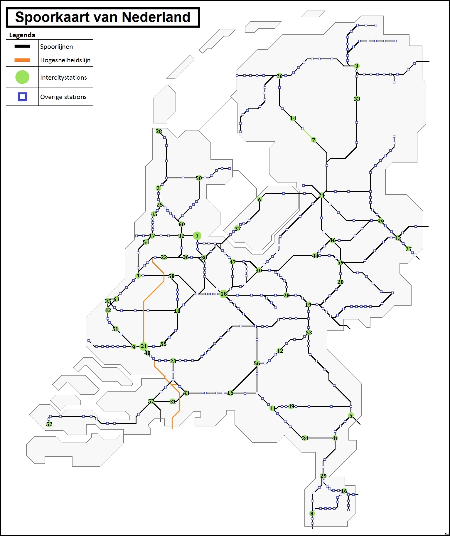 dienstregeling dienstregeling