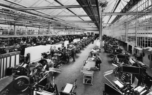 Factory Floor of Heidelberg Plant
