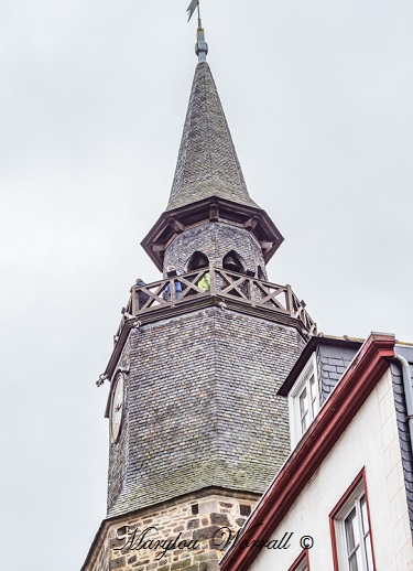 Bretagne : Dinan, la Tour de l’Horloge