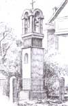 Zvonička na hradecké návsi